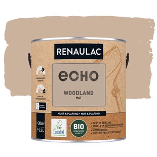 Renaulac Echo Bio Muurverf - Mat - Taupe - 2,5l