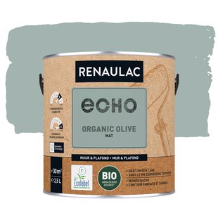 Renaulac Echo Bio Muurverf - Mat - Saliegroen - 2,5l