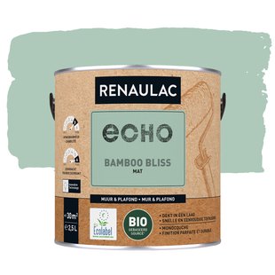 Renaulac Echo Bio Muurverf - Mat - Lauriergroen - 2,5l