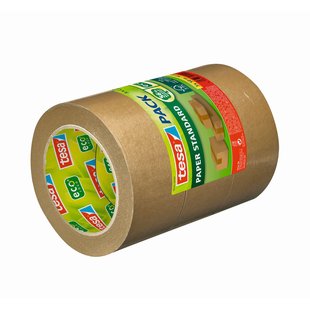 Tesa Verpakkingstape Paper Standard - Beige - 50m X 50mm - 3 Stuks