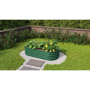 Vitavia Verhoogd Moestuinbed Vita Maat 401 Zincalume Groen 82x62x40cm