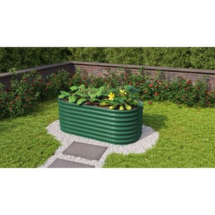Vitavia Verhoogd Moestuinbed Vita Maat 630 Zincalume Groen 162x82x63cm