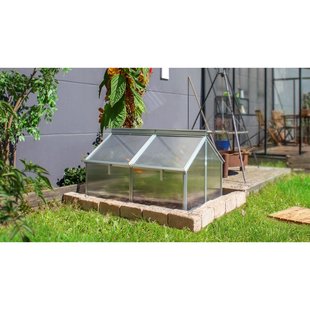 Vitavia Tuinkas Gaia Jumbo - Polycarbonaat 4mm - Geanodiseerd Aluminium - 83x119x72cm
