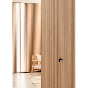 Maestro Latt Wave Wandpaneel - Pepper Oak - 277x21,3cm - 14mm - 3 Stuks