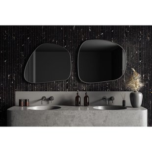 Maestro Latt Novo Lattenwand - Black Marble + Black - 277x30cm - 16mm - 2 Stuks