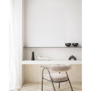 Maestro Latt Lattenwand - Concrete Bloom + White - 277x30xcm - 20mm - 2 Stuks