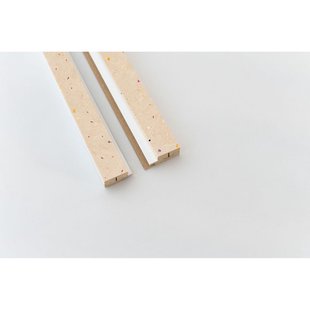 Maestro Latt Afwerkprofielset - Concrete Bloom + White - 277cm - 71x20mm