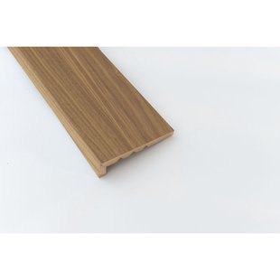 Maestro Afdeklijst - Warm Walnut - 270cm - 30x120mm