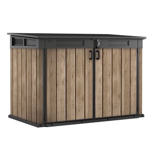 Keter Kussenbox Signature Ashwood - Houtlook - Grijs - 2020l - 190x109x132cm