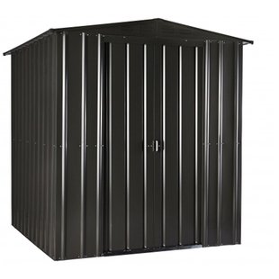 Metalen Tuinhuis Dream - Antraciet - 184x154cm - Dubbele Deur
