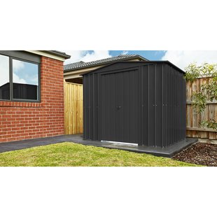 Metalen Tuinhuis Dream - Antraciet - 245x185cm - Dubbele Deur