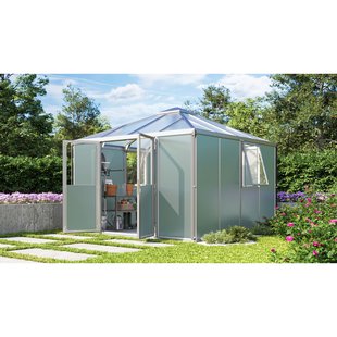 Metalen Tuinhuis Universum - 322x322cm - Dubbele Deur