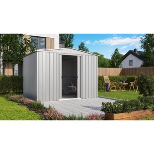 Metalen Tuinhuis Tower - Aluminium - 308x247cm - Dubbele Deur
