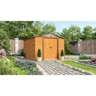 Tuinhuis Frankfurt Ii - Houtoptiek - 278x323cm