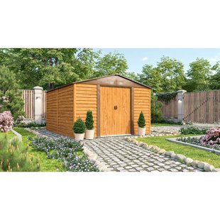 Tuinhuis Frankfurt Ii - Houtoptiek/noten - 321x366cm