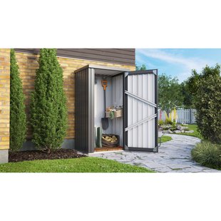 Metalen Tuinhuis Marburg - Antraciet - 98x81cm