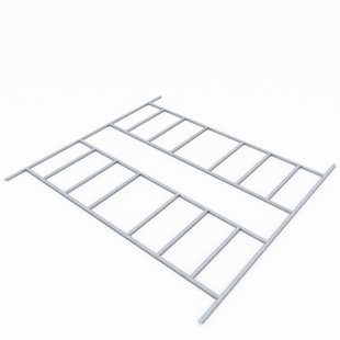 Vloerframe Tuinhuis Dresden Ii - Omvang 1012 - 355x291x2,6cm