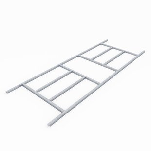 Vloerframe Tuinhuis Dresden Ii - Omvang 106 - 162x291x2,6cm