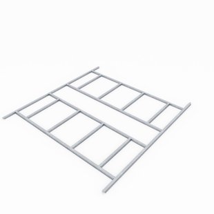 Vloerframe Tuinhuis Lübeck - Omvang 89 - 267x224x2,6cm