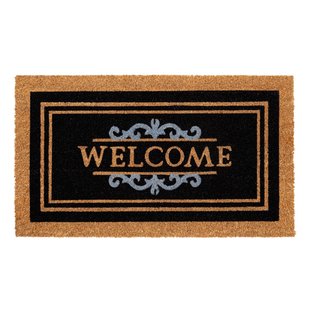 Kokosmat E-coco Classic Welcome Black 40 X 70 Cm