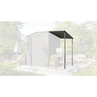 Globel Overkapping Uitbreidingsmodule Dream 65 - Antraciet - B92xd154xh193cm