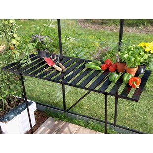 Vitavia Opvouwbare Tafel Aluminium Zwart 120x56x81cm