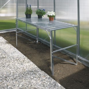 Vitavia Kweektafel 1 Niveau Geanodiseerd Aluminium 121x4x76cm