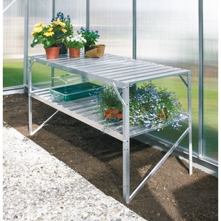 Vitavia Kweektafel 2 Niveaus Geanodiseerd Aluminium 120x26x76cm