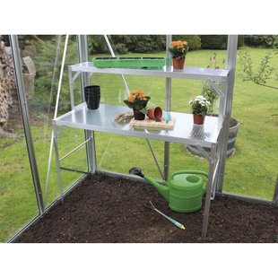 Vitavia Kit Voor Tafelopzetstuk Hkp 16mm Geanodiseerd Aluminium 121x28x39cm