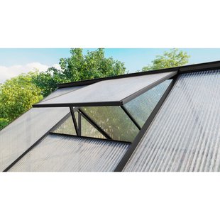 Vitavia Set Voor Dakraam Aluminium Zwart 66,7x61,5cm - Zonder Beglazing