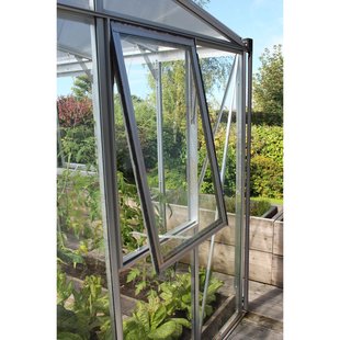 Vitavia Zijraam H Aphrodite/athena Geanodiseerd Aluminium En Kristalhelder Gehard Veiligheidsglas 87,6x55,4cm