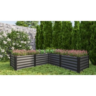 Vitavia Serre Voor Broeikas/verhoogde Kweekbak Zincalume Maat M Graniet/zwart