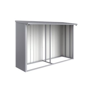 Biohort Achterwand Voor Tuinkast Woodstock 300 Zilvergrijs Metallic