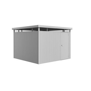 Biohort Metalen Tuinhuis Highline - Zilver Metallic - 314x314cm