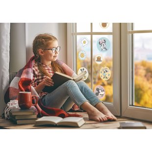 Komar Raam Sticker Mickey Rise And Shine Bubbles