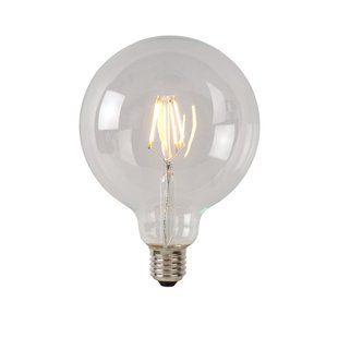 Lucide Ledfilamentlamp Globe G125 - D12,5cm - Warm Wit - E27 - 7w