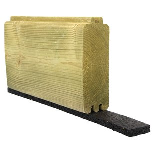 Solid Isolatieband Voor Tuinhuis Rubber 8x30mm - 8m