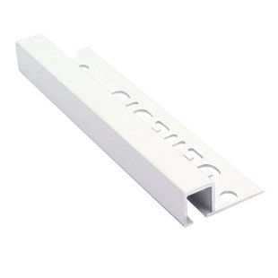 Genesis Hoekprofiel - Aluminium Wit - 10x10mm 2,7m