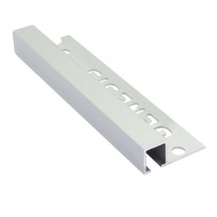 Genesis Hoekprofiel - Aluminium Zilver - 10x10mm 2,7m