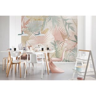 Komar Fotobehang Aura Exotique - Roze - 2,50m X 300cm