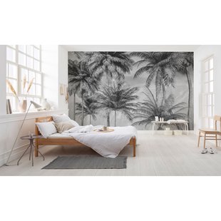Komar Fotobehang Coco Paradise - Grijs - 2,50m X 350cm
