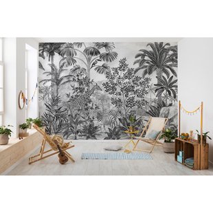 Komar Fotobehang Hidden Away - Grijs - 2,50m X 350cm