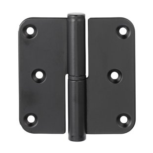 Cando Scharnier Tiel - Zwart - Rechts - 76x76mm