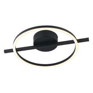 Eglo Plafondlamp Amandolo Rond Zwart 17w