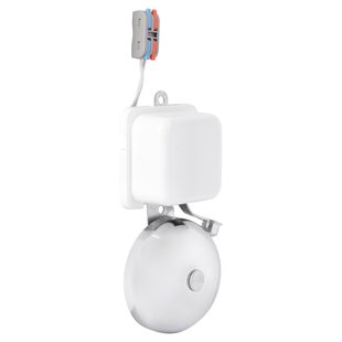 Exin Deurbel - Gong - Bedraad - Metaal Wit