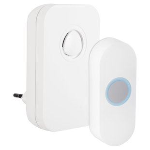 Exin Gong - Beldrukker - Plugin - Wit