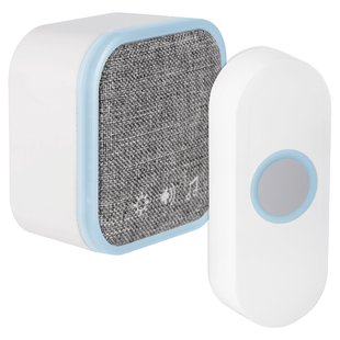 Exin Gong - Batterij - Beldrukker - Wit