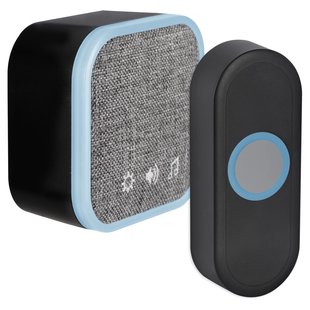 Exin Gong - Batterij - Beldrukker - Zwart