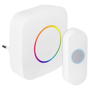 Exin Gong - Plugin - Beldrukker - Rgb Licht - Wit