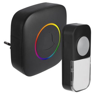 Exin Gong - Plugin - Beldrukker - Kinetisch - Licht - Zwart